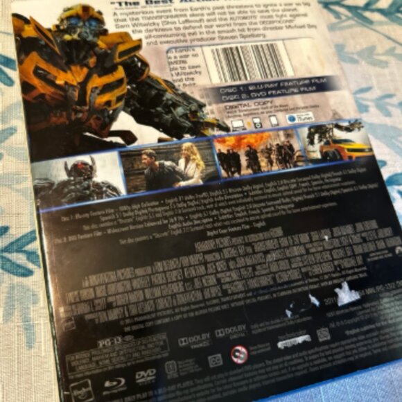 Transformers Dark of the Moon Blu-ray & DVD  - Sealed - Picture 2 of 3